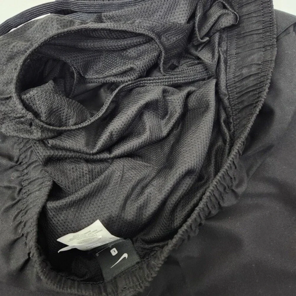 NEW Nike Mens All Black Volley Swim Trunks Size L